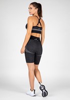 gorilla wear selah seamless cycling shorts black
