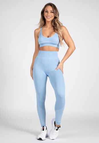 gorilla wear selah seamless leggings lightblue