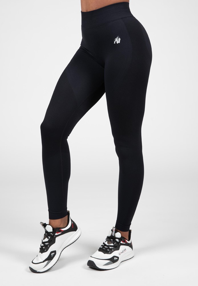 Gorilla Wear Whitney Seamless Leggings - Zwart - M/L