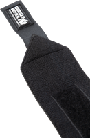 Gorilla Wear Basic Wrist Wraps - Zwart/Wit-3