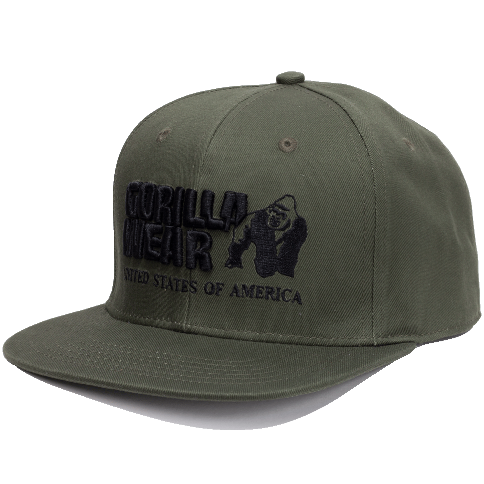 Gorilla Wear Dothan Cap Army Green gorilla wear kopen in de aanbieding