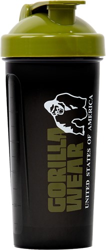 Gorilla Wear Shaker XXL - Zwart/Legergroen