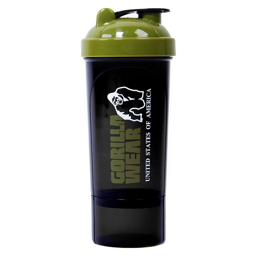 Gorilla Wear Compacte Shaker Blackarmy Green gorilla wear kopen in de aanbieding