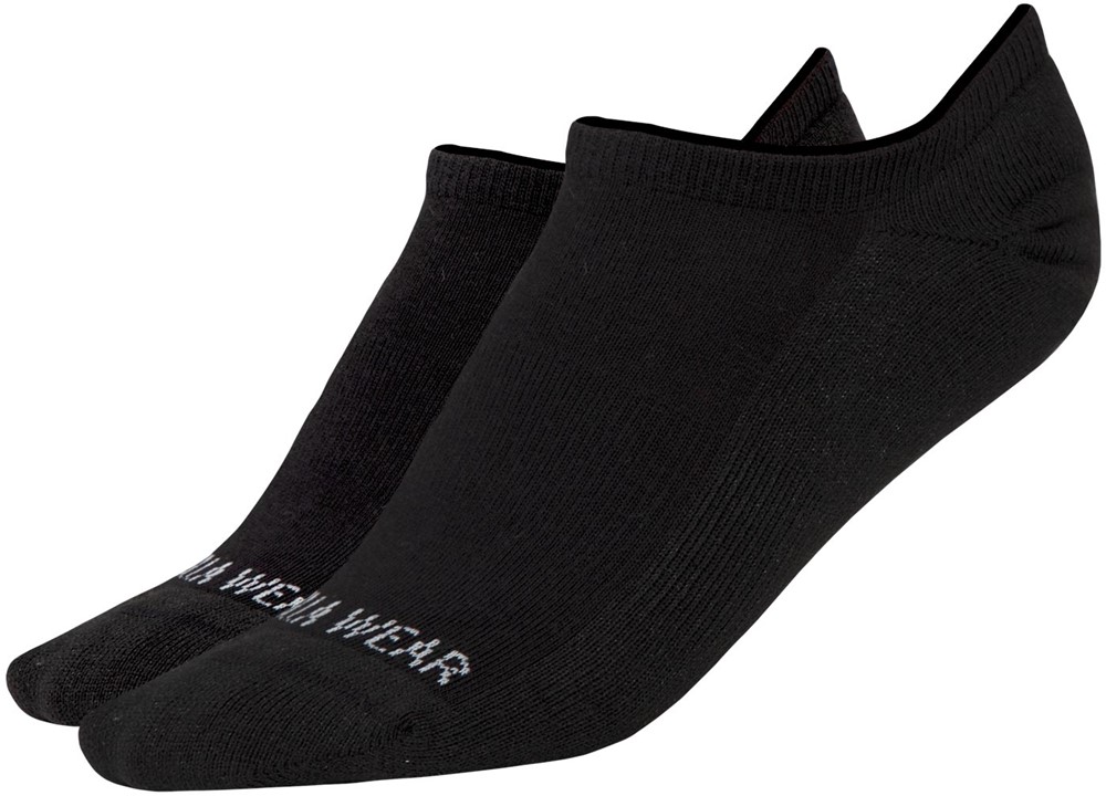 Gorilla Wear Enkelsokken 2-Pack - Zwart - 43-46