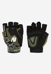 Gorilla Wear Mitchell Training Handschoenen 2.0 - Zwart/Legergroen
