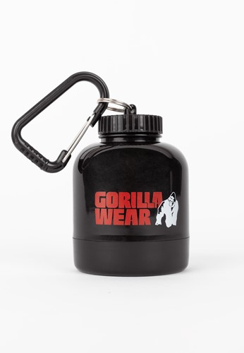 Gorilla Wear Supplement Sleutelhanger 60 gr - Zwart
