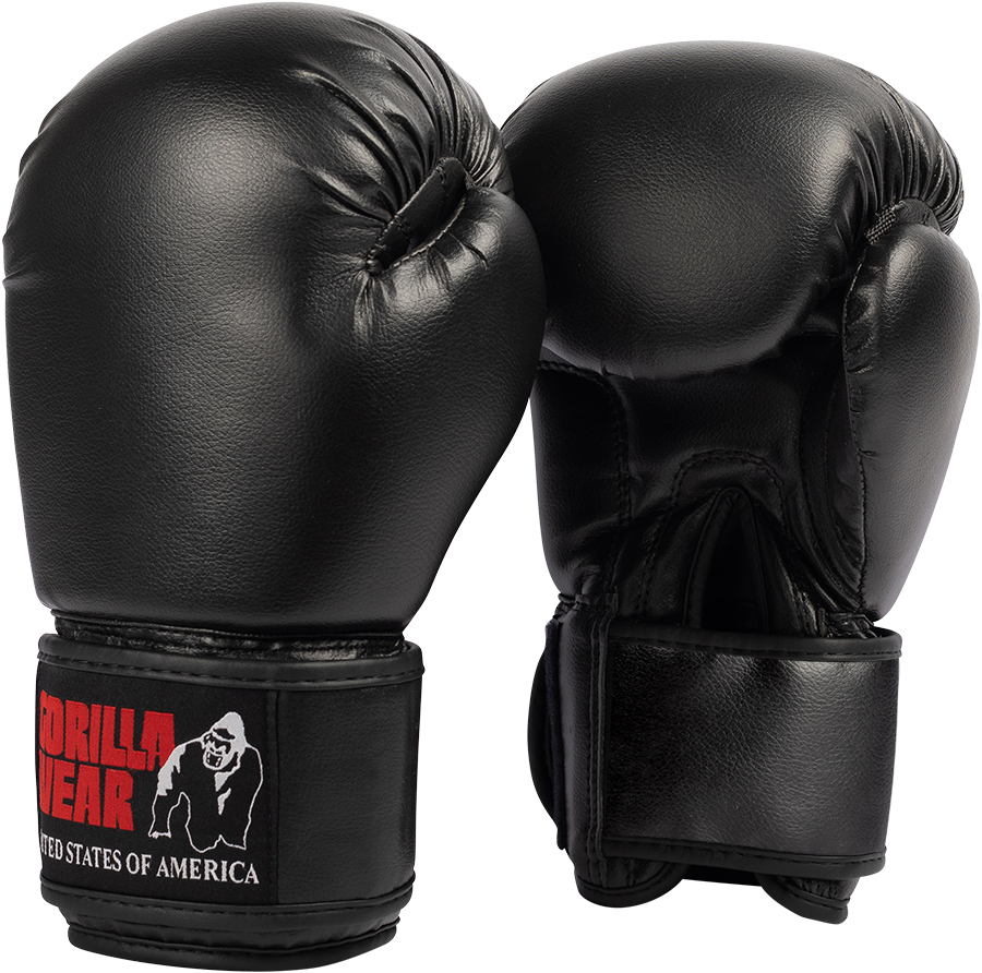Gorilla Wear Mosby Bokshandschoenen - Zwart - 16 oz