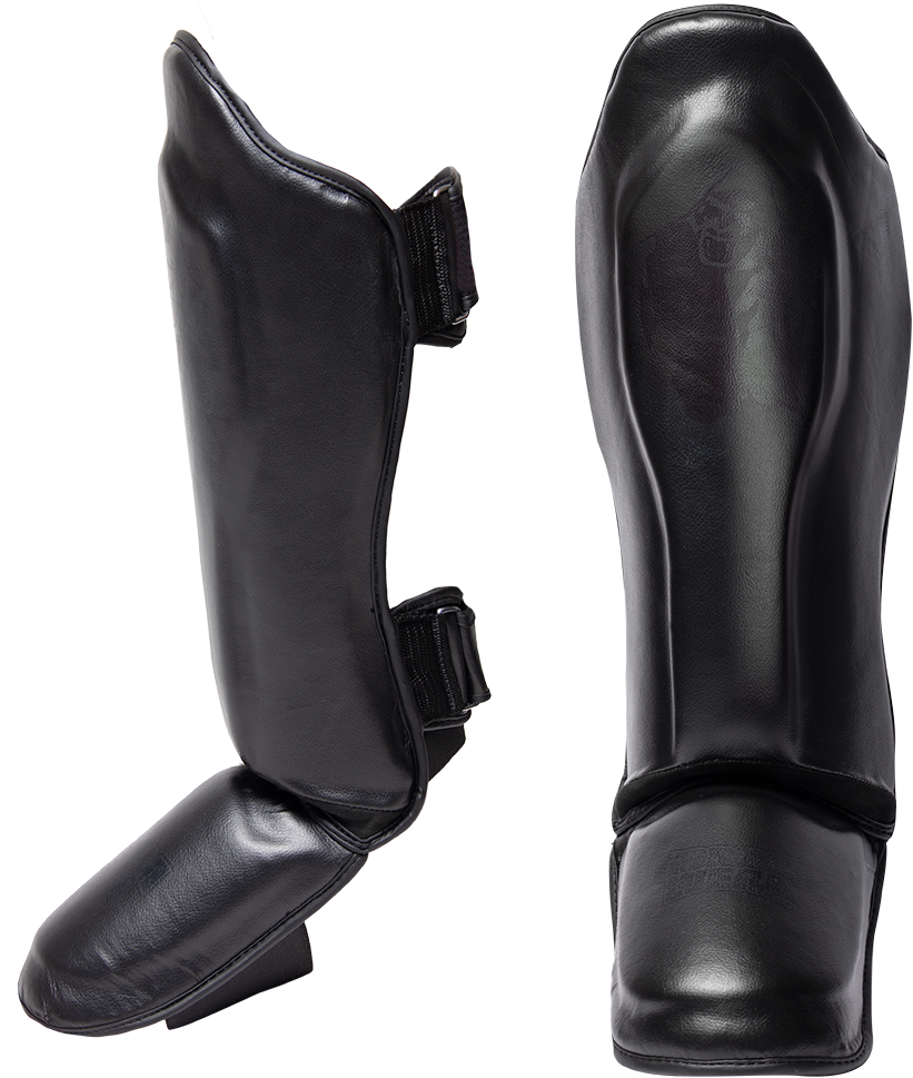 Gorilla Wear Mosby Scheenbeschermers - Zwart - XL