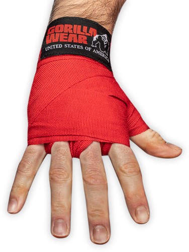 Gorilla Wear Boksbandages - Rood