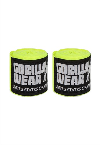Gorilla Wear Boxing Hand Wraps - Boksbandages - Geel