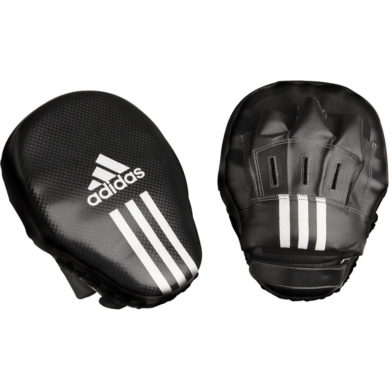 adidas stootkussen Focus Mit 25 cm zwart-wit