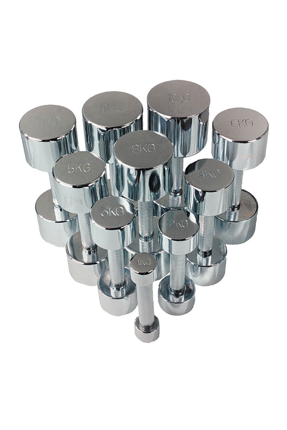 Chrome Dumbbell 15 kg - Licht beschadigd
