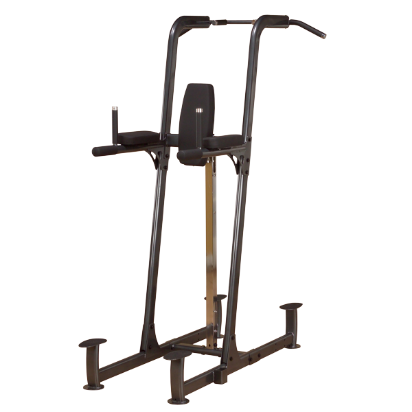 Body-Solid Fusion Powertower Vertical Knee Raise, Dip, Pull Up