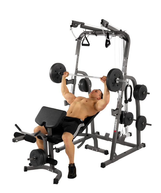 Hammer SOLID XP functional trainer + 76 kg.
