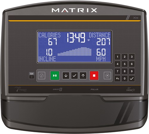 Matrix E50 Crosstrainer XR Console