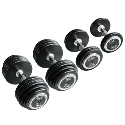 Body-Solid Pro Style Rubber Dumbells 10 kg