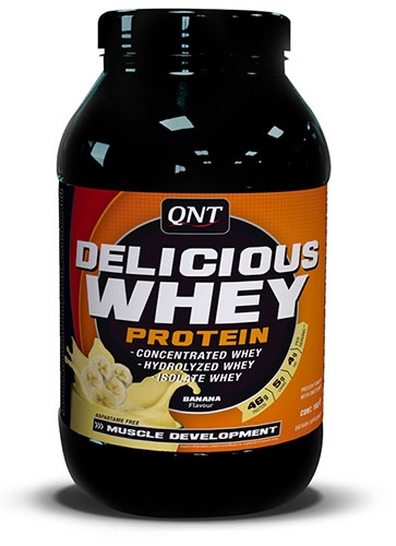 QNT Delicious Whey Protein Powder Banana 1000 gr