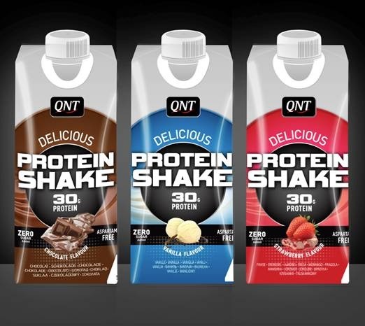 QNT Delicious Whey Protein Shake Strawberry