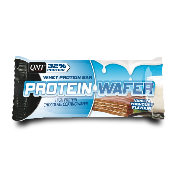 QNT 32% Whey Protein Wafer Vanille-Yoghurt Repen 12x35g
