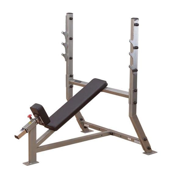 Body-Solid Pro Club Line Incline Olympische Halterbank