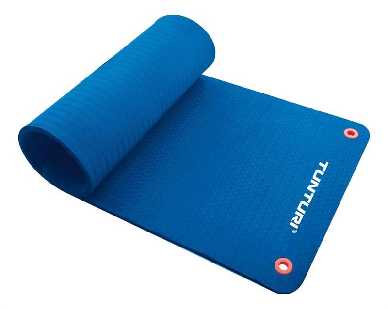 Tunturi-Bremshey Fitnessmat Pro 180cm Blauw Stuk