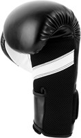 UFC training kickbokshandschoenen zwart/wit achterkant