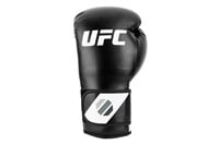 UFC training kickbokshandschoenen zwart/wit voorkant 2