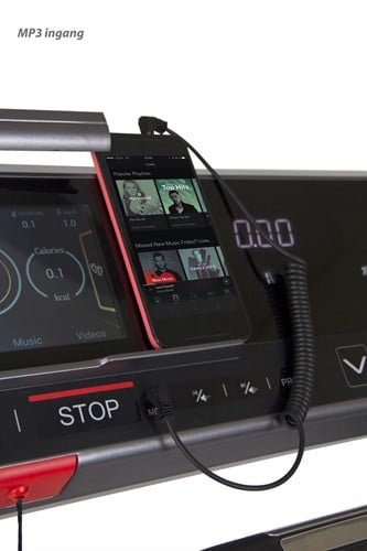 VirtuFit TR-500i Loopband MP3 ingang