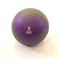Muscle Power Rubber Medicijnbal - 3 kg
