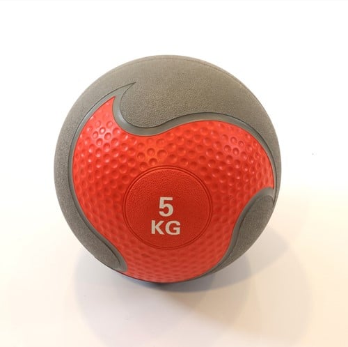 Muscle Power Rubber Medicijnbal - 5 kg