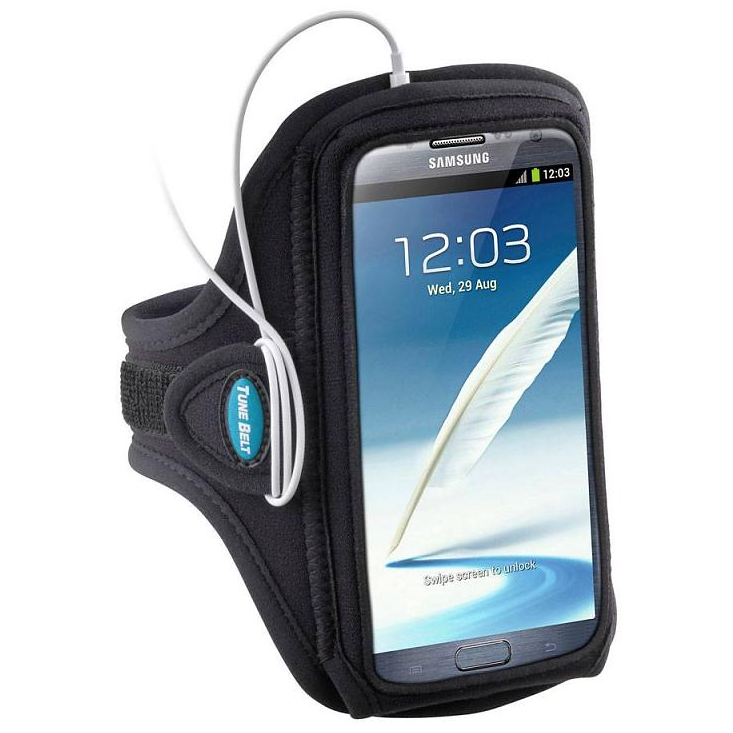 Tune Belt Sport armband AB88 Galaxy Note 5 zwart