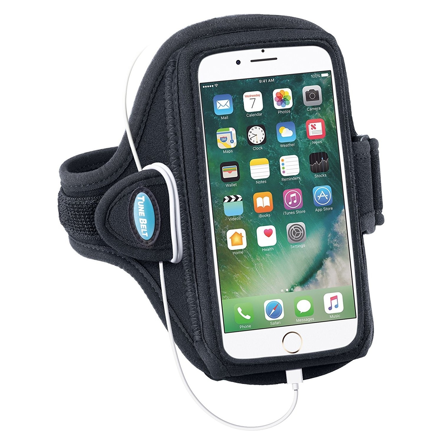 Tune Belt Sport armband AB91 iPhone 6(S) Plus zwart