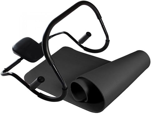 VirtuFit Combideal: Buikspiertrainer + NBR Fitnessmat