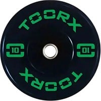 Toorx Fitness Bumper Plate - Professional Olympische Halterschijf - 10 kg