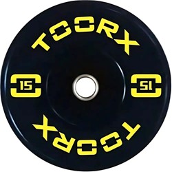Toorx Fitness Bumper Plate - Professional Olympische Halterschijf - 15 kg