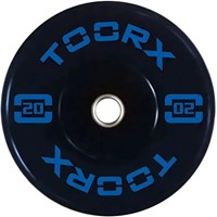 Toorx Fitness Bumper Plate - Olympische Halterschijf - 20 kg