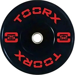 Toorx Fitness Bumper Plate - Professional Olympische Halterschijf - 25 kg