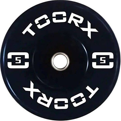 Toorx Fitness Bumper Plate - Olympische Halterschijf - 5 kg
