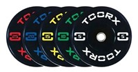 Toorx Fitness Bumper Plate - Olympische Halterschijf - 5 kg-2