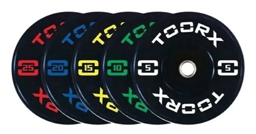 Toorx Fitness Bumper Plate - Professional Olympische Halterschijf - 10 kg-2