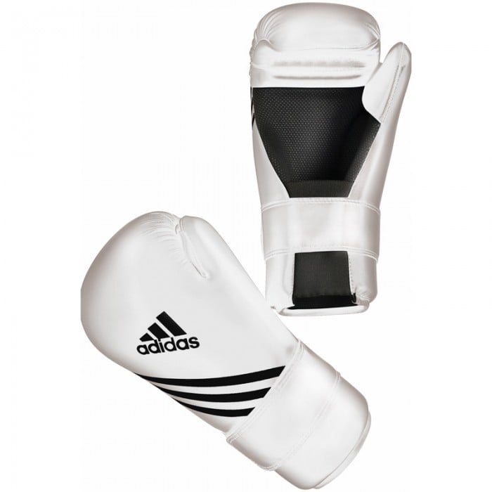 Adidas Semi Contact Handschoenen Wit