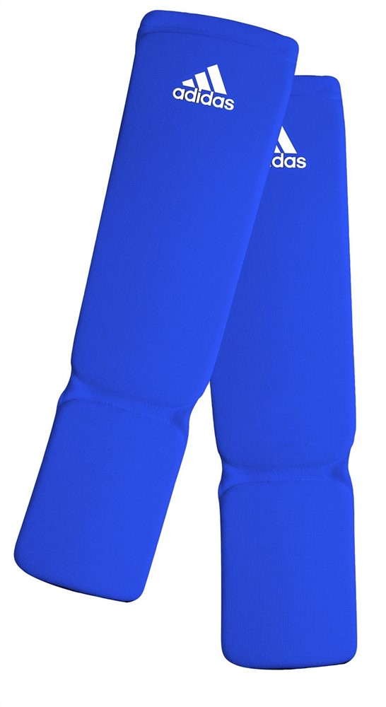 Adidas Elastische Scheenbeschermers - Blauw