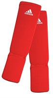 Adidas Elastische Scheenbeschermers - Rood - M