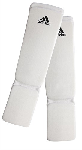 Adidas Elastische Scheenbeschermers - Wit