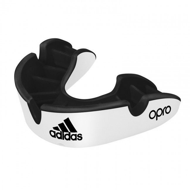 Adidas Gebitsbeschermer Opro Gen4 Silver Edition Zwart/Wit Senior online kopen