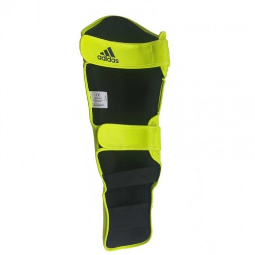 Adidas Hybrid Super Pro Scheenbeschermers - Geel/Blauw-2