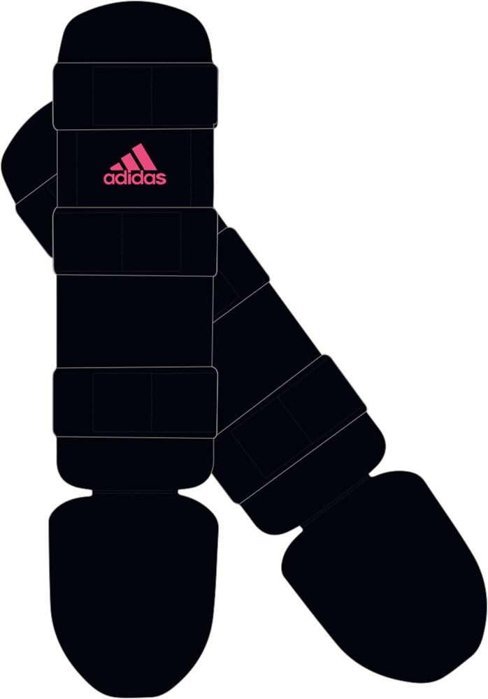 Adidas Boxing Scheenbeschermers Good L Zwart/roze online kopen