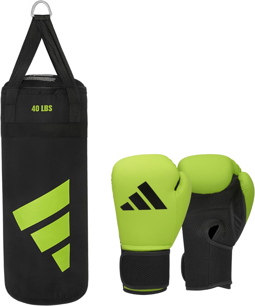 Adidas Junior Boxing Set - Groen/Zwart - 10 oz
