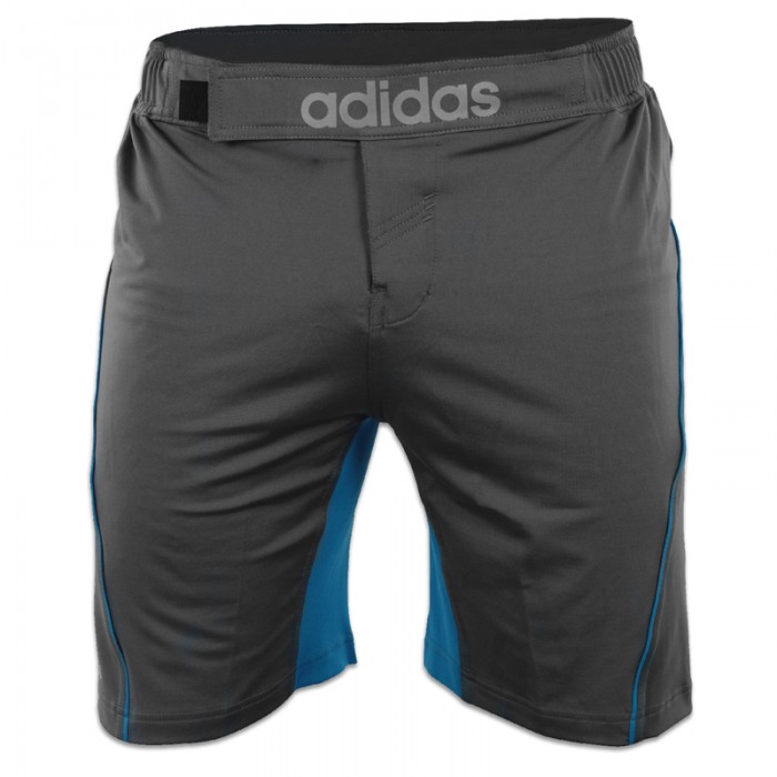 Adidas Training MMA Short Grijs Blauw L