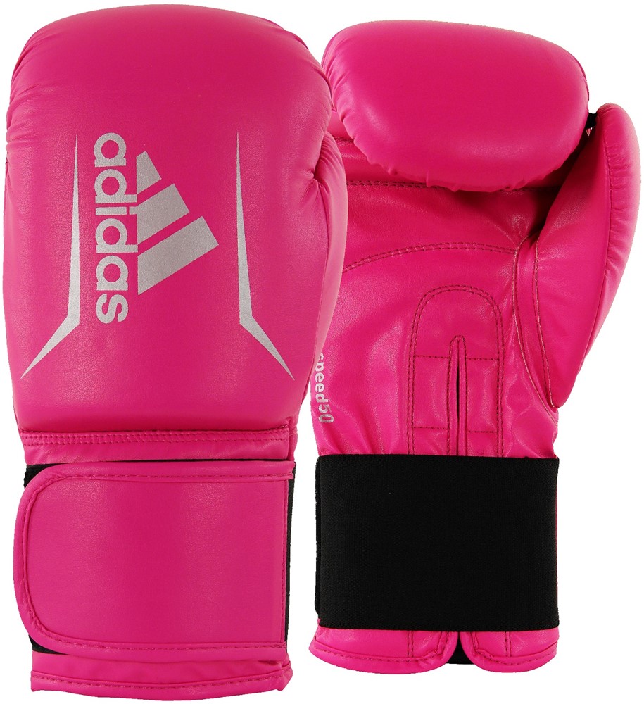 Adidas Speed 50(Kick)Bokshandschoenen Roze/Zilver 12 oz online kopen